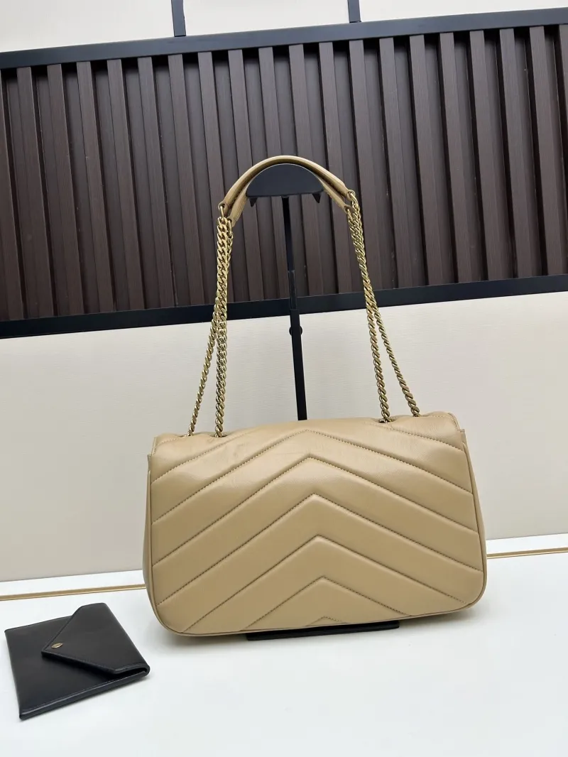 Alternative view of YSL Beige Top Handle Shoulder Bag 470
