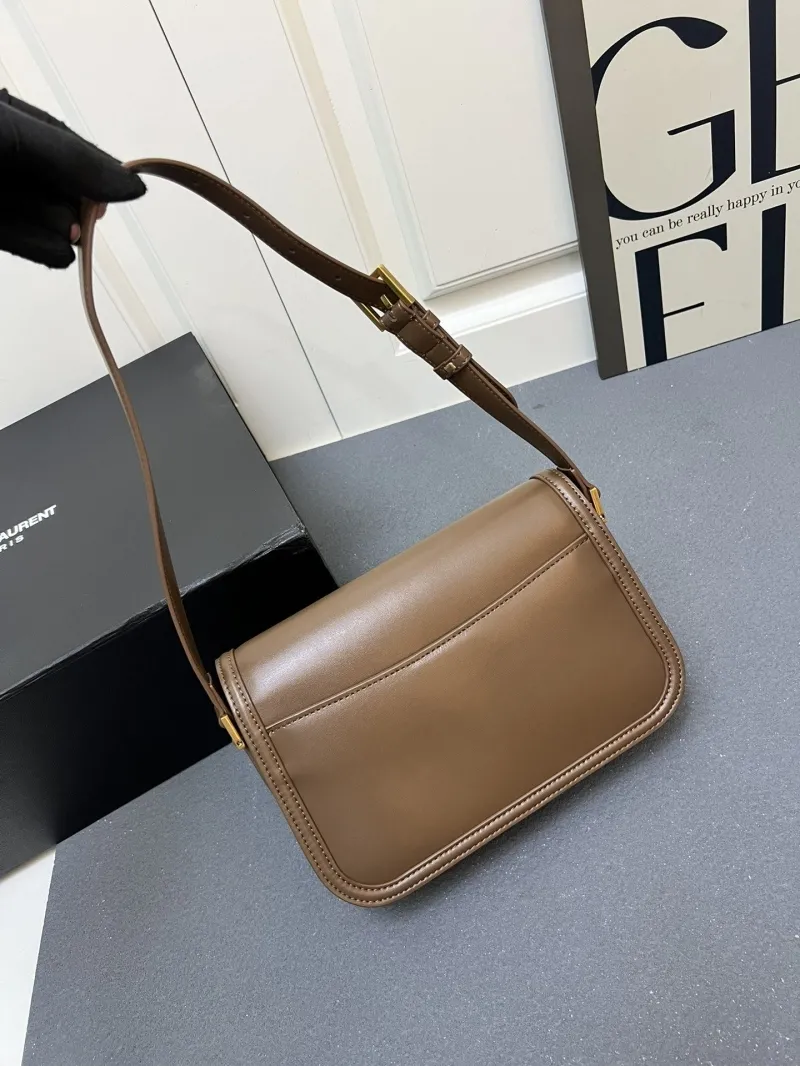 Alternative view of YSL Brown Leather Shoulder Bag Y1832330