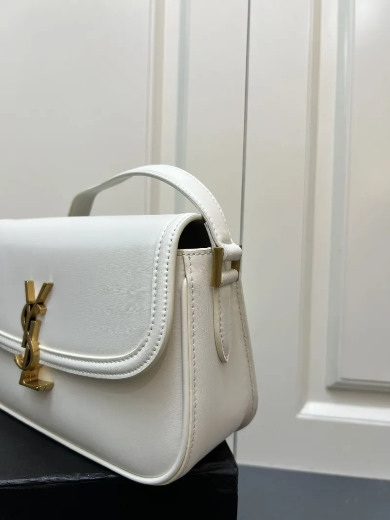 Saint Laurent White Leather Shoulder Bag Y1832330 - Image 9