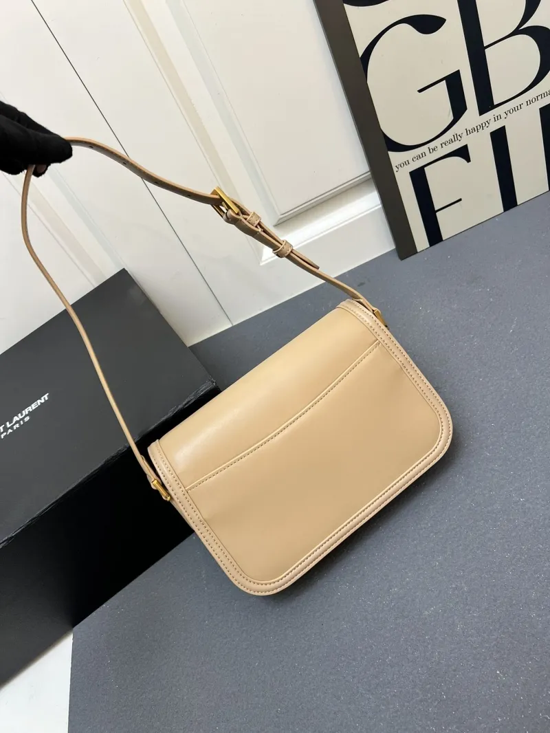 Saint Laurent Beige Leather Shoulder Bag Y1832330 - Image 3