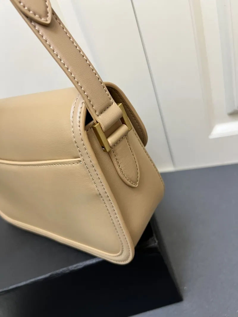 Saint Laurent Beige Leather Shoulder Bag Y1832330 - Image 6
