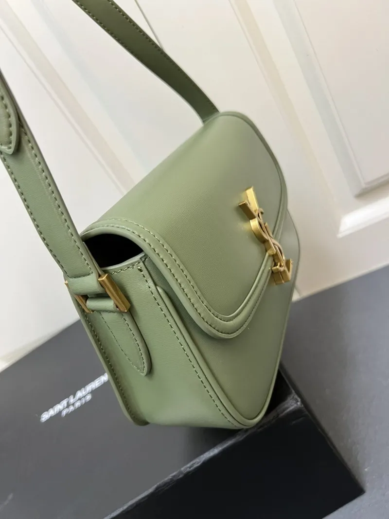 Saint Laurent Y1832330 Sage Green Shoulder Bag - Image 7