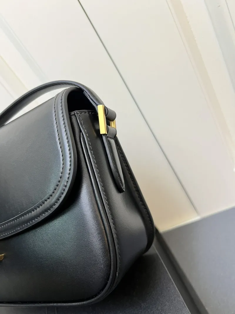 Saint Laurent Black Leather Shoulder Bag Y1832330 - Image 7