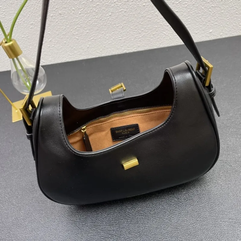 Saint Laurent Black Top Handle Bag S08015-24cm - Image 8