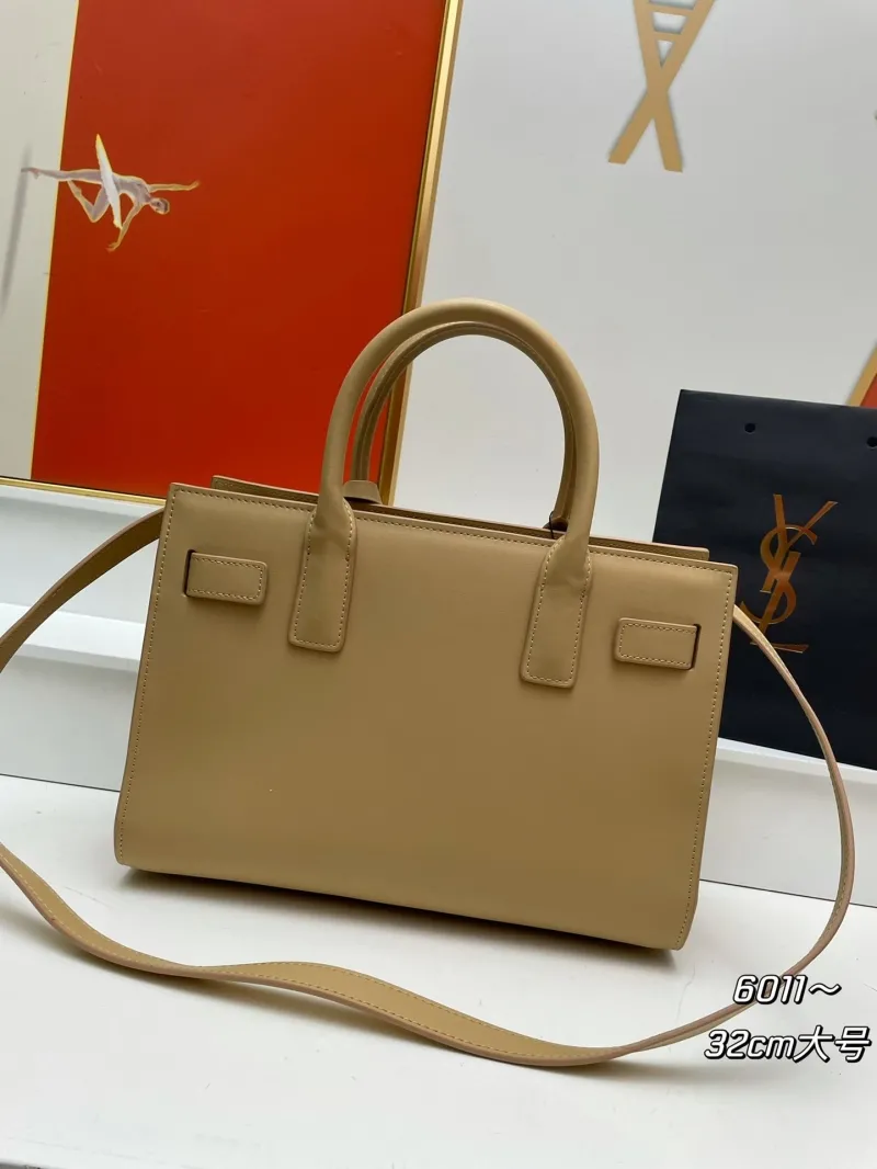 Alternative view of YSL Beige Top Handle Bag 32cm Large 6011