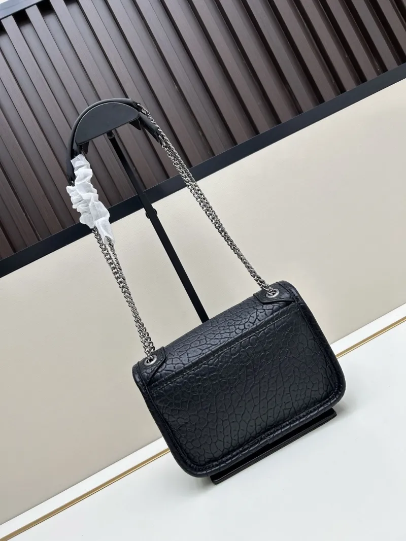 Alternative view of YSL Black Top Handle Crossbody Bag 538