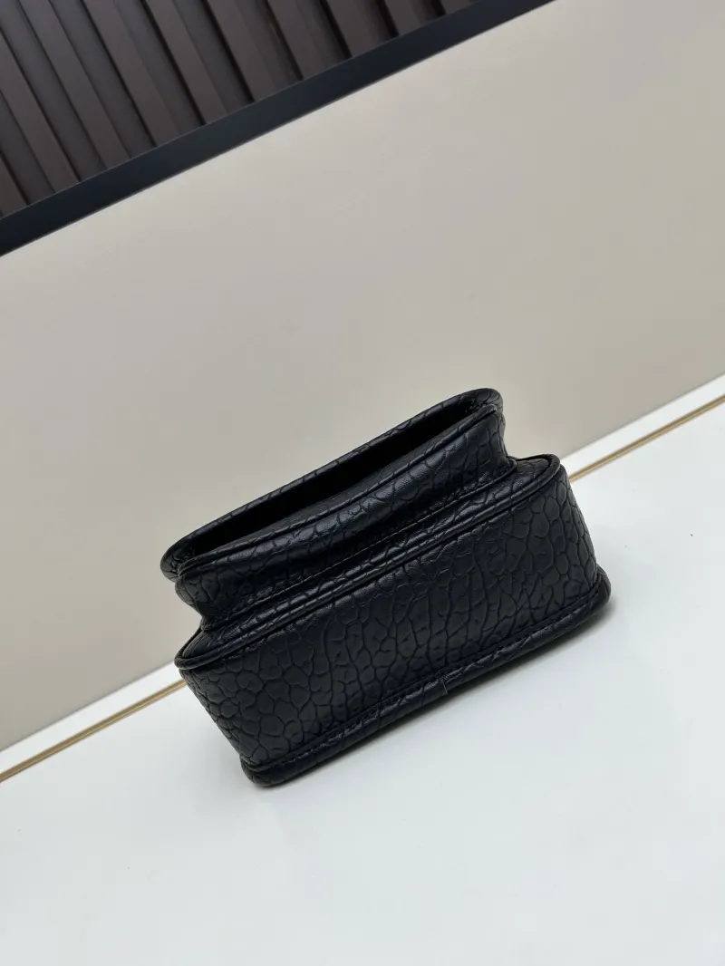 YSL Black Top Handle Crossbody Bag 538 - Image 5