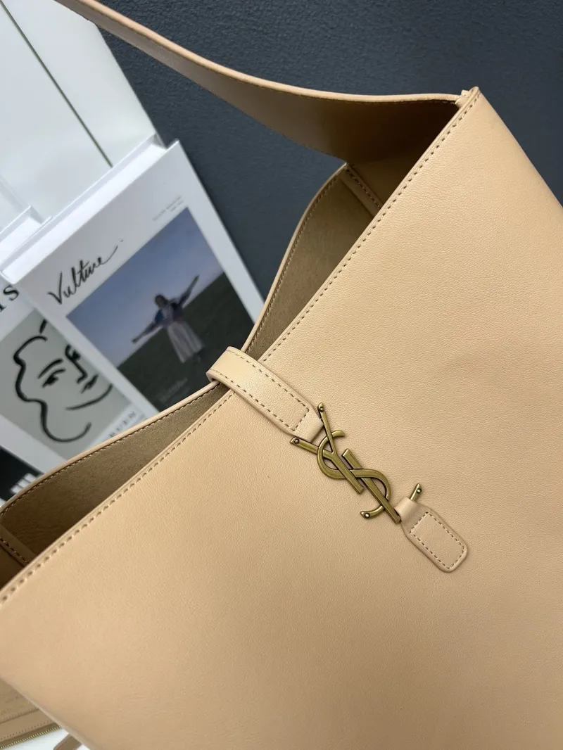 YSL Beige Hobo Bag S08022 30cm 22cm - Image 4