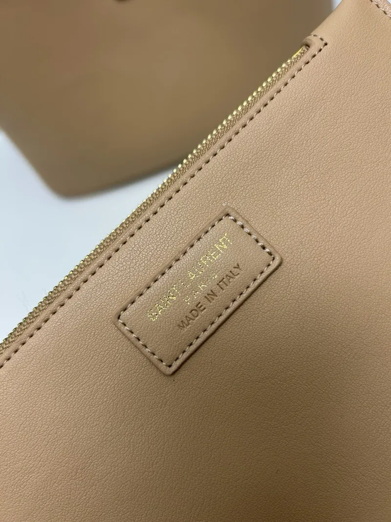 YSL Beige Hobo Bag S08022 30cm 22cm - Image 9