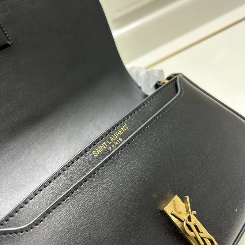 Saint Laurent Black Top Handle Bag S8098 - Image 11