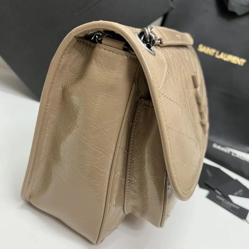 YSL Beige Top Handle Bag 559 - Image 3