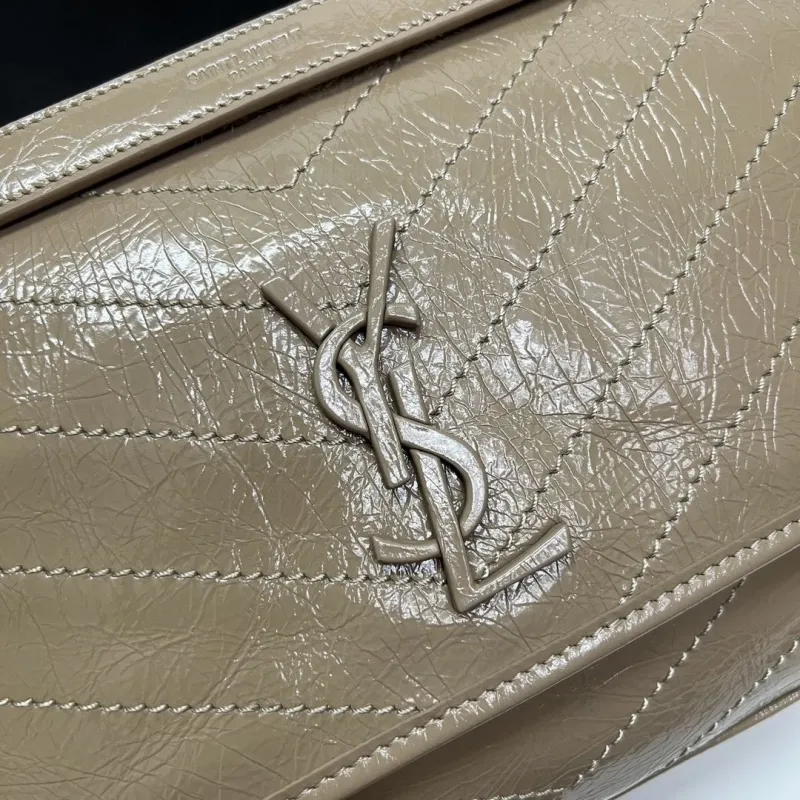 YSL Beige Top Handle Bag 559 - Image 4