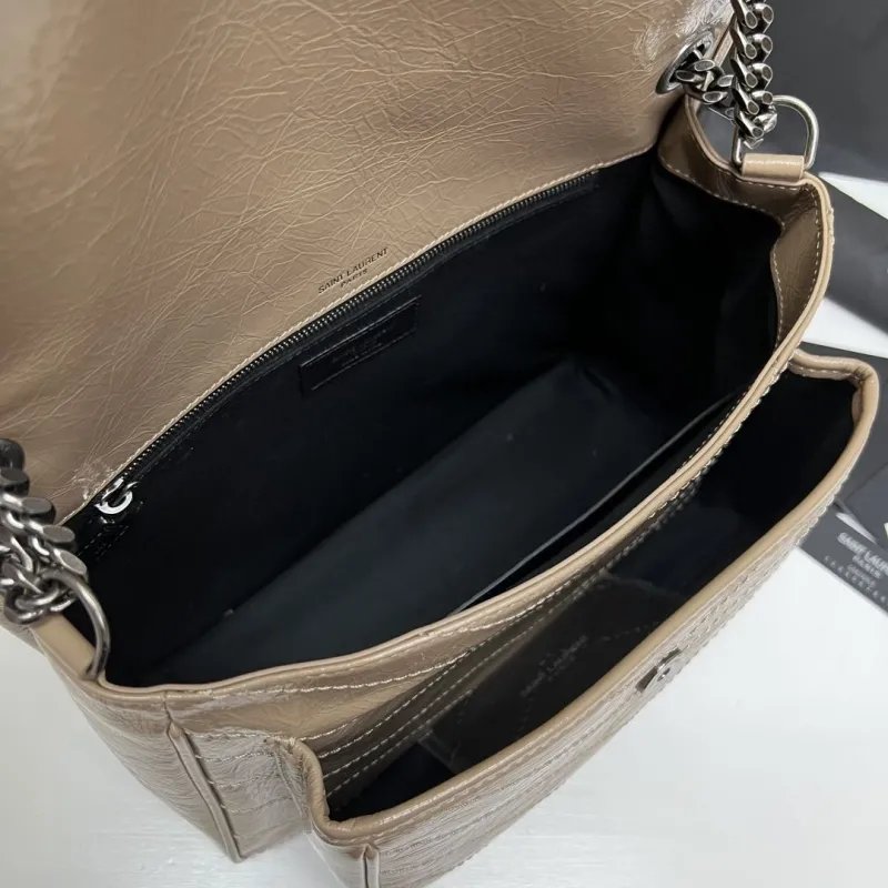 YSL Beige Top Handle Bag 559 - Image 7