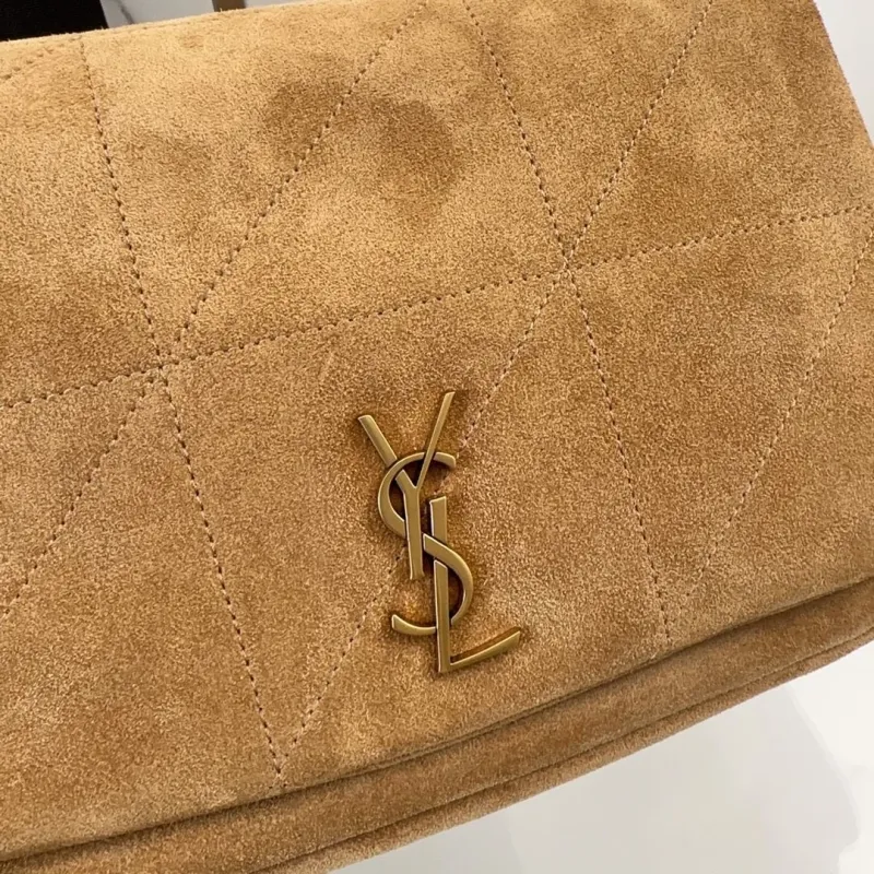 Saint Laurent Tan Suede Shoulder Bag 575 - Image 4