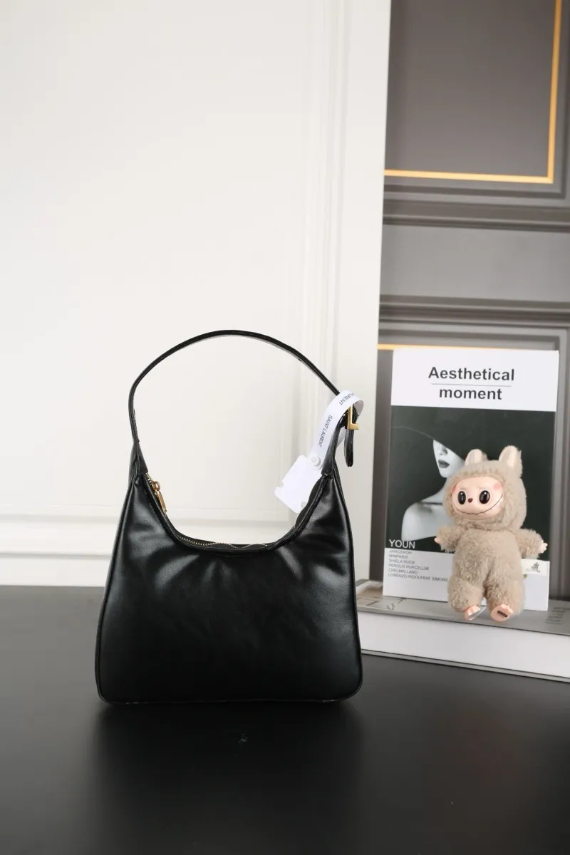 YSL Black Calypso Hobo Bag - Image 4