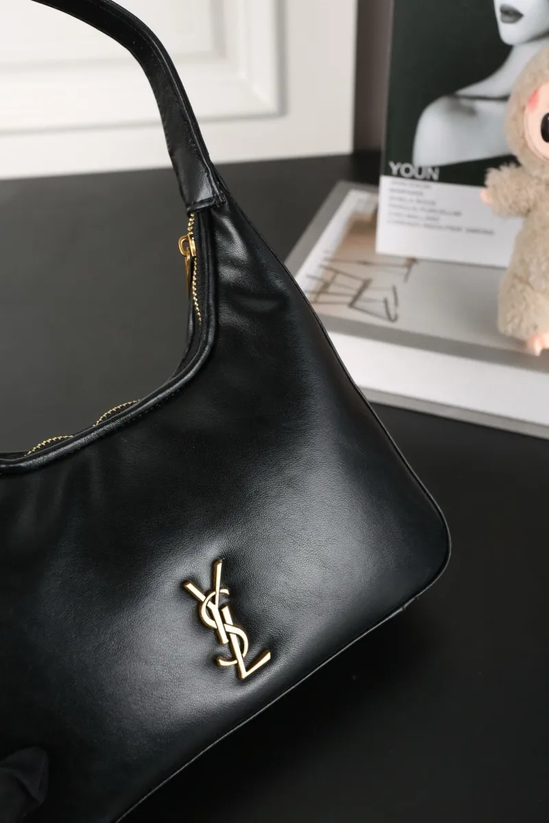 YSL Black Calypso Hobo Bag - Image 5