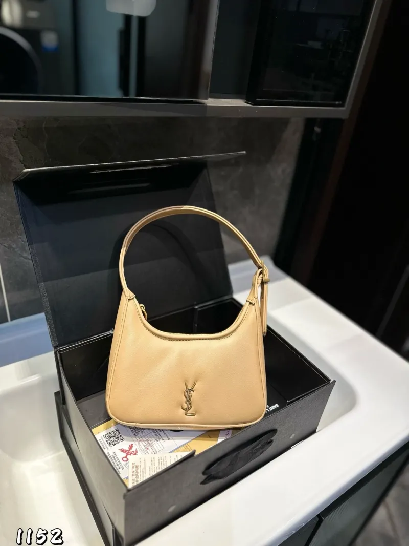 YSL Black Calypso Hobo Bag - Image 9
