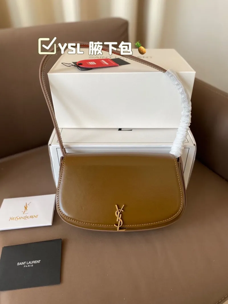 YSL Brown Underarm Bag 582