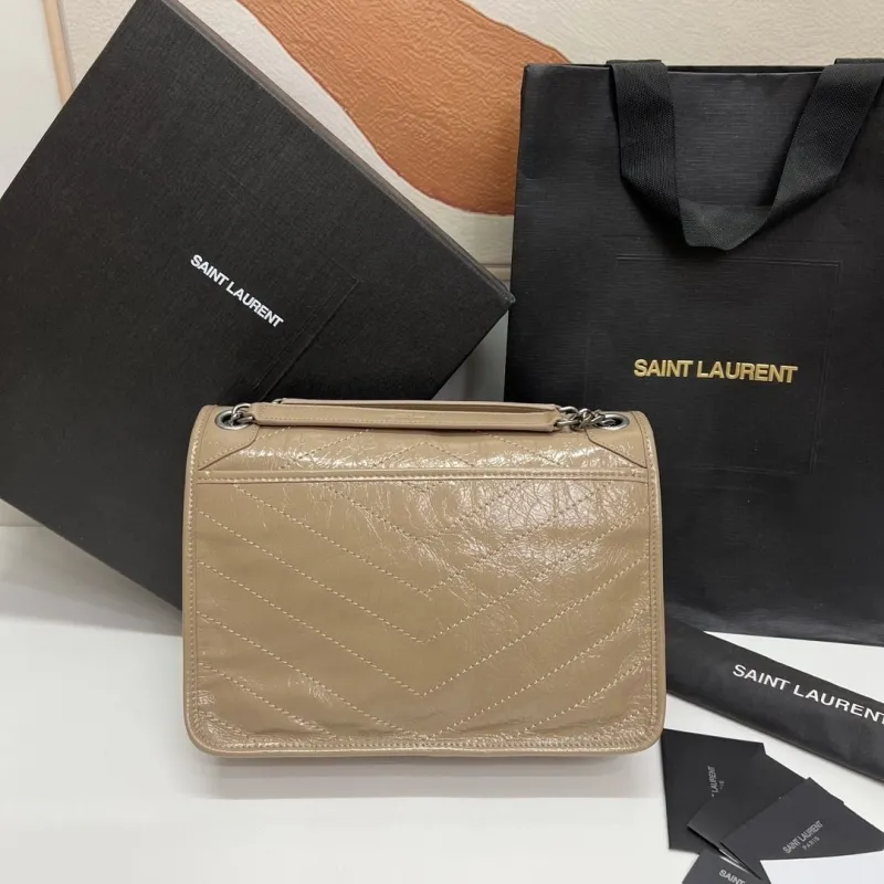 Alternative view of Saint Laurent Beige Top Handle Bag 597