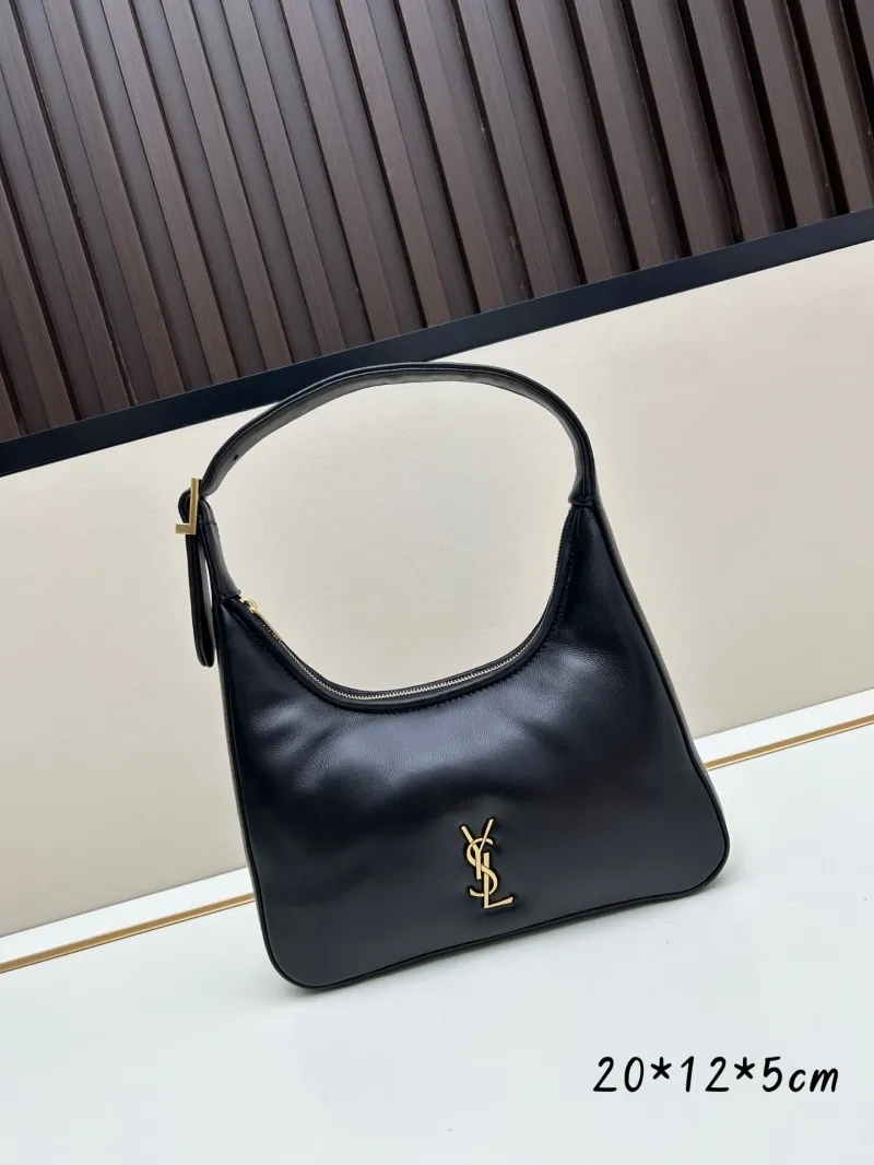 YSL Black Hobo Bag 615
