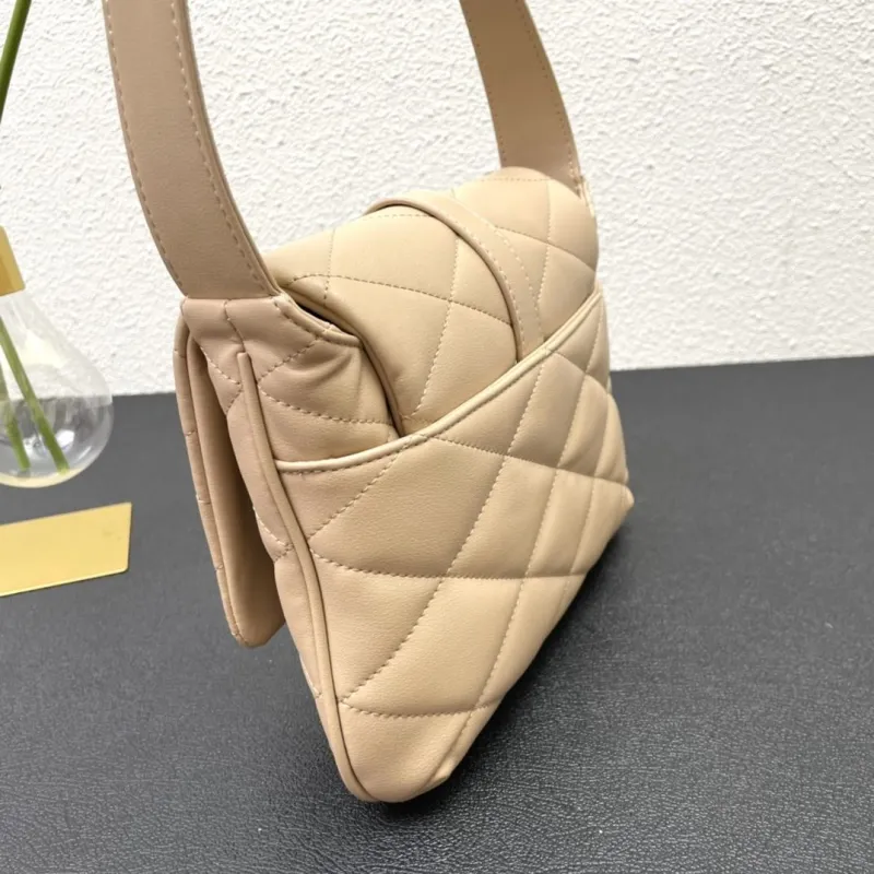 YSL Beige Top Handle Bag S08020 24cm - Image 6