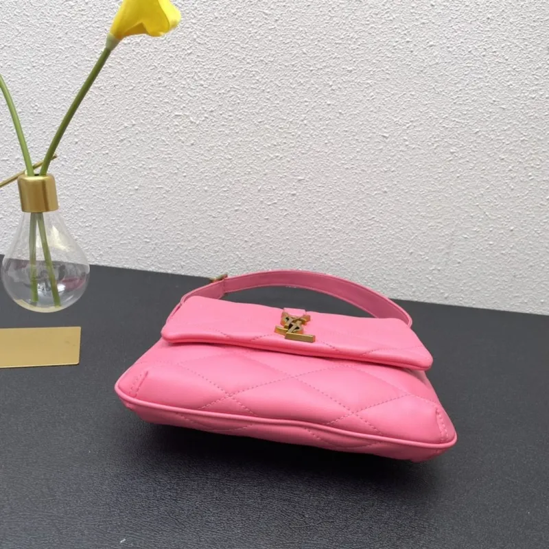 YSL Pink Top Handle Bag S08020 Size 24cm - Image 7