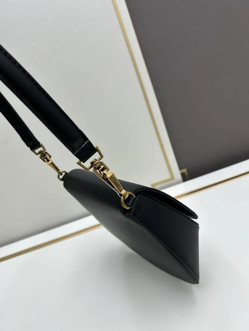 Alternative view of YSL Black Top Handle Bag 628