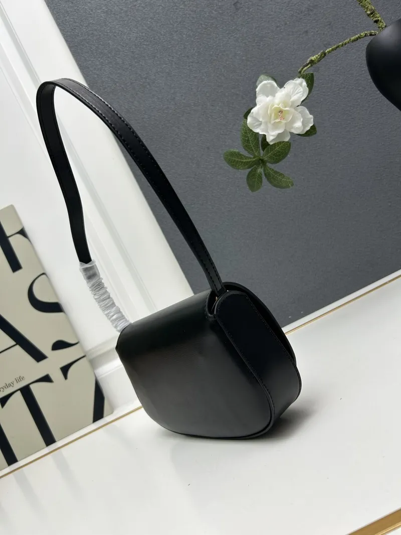 YSL Black Top Handle Shoulder Bag KK779642 - Image 3