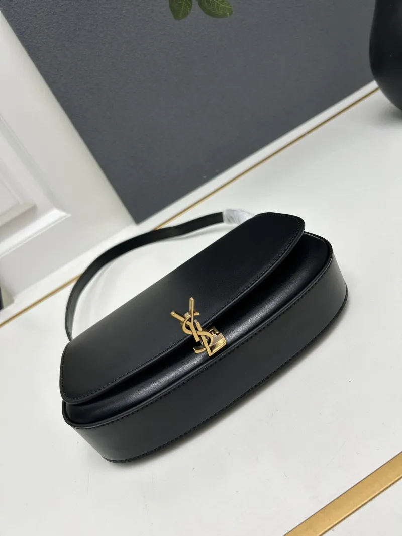 YSL Black Top Handle Shoulder Bag KK779642 - Image 6