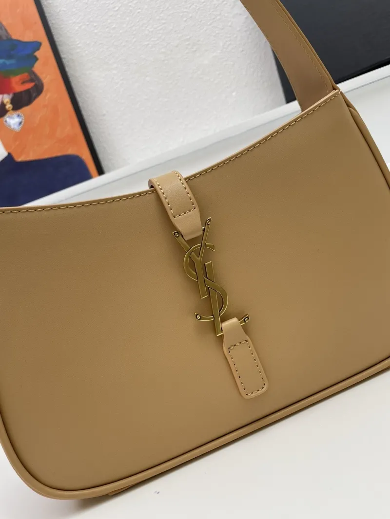 YSL Beige Hobo Shoulder Bag KK657228 25cm - Image 4