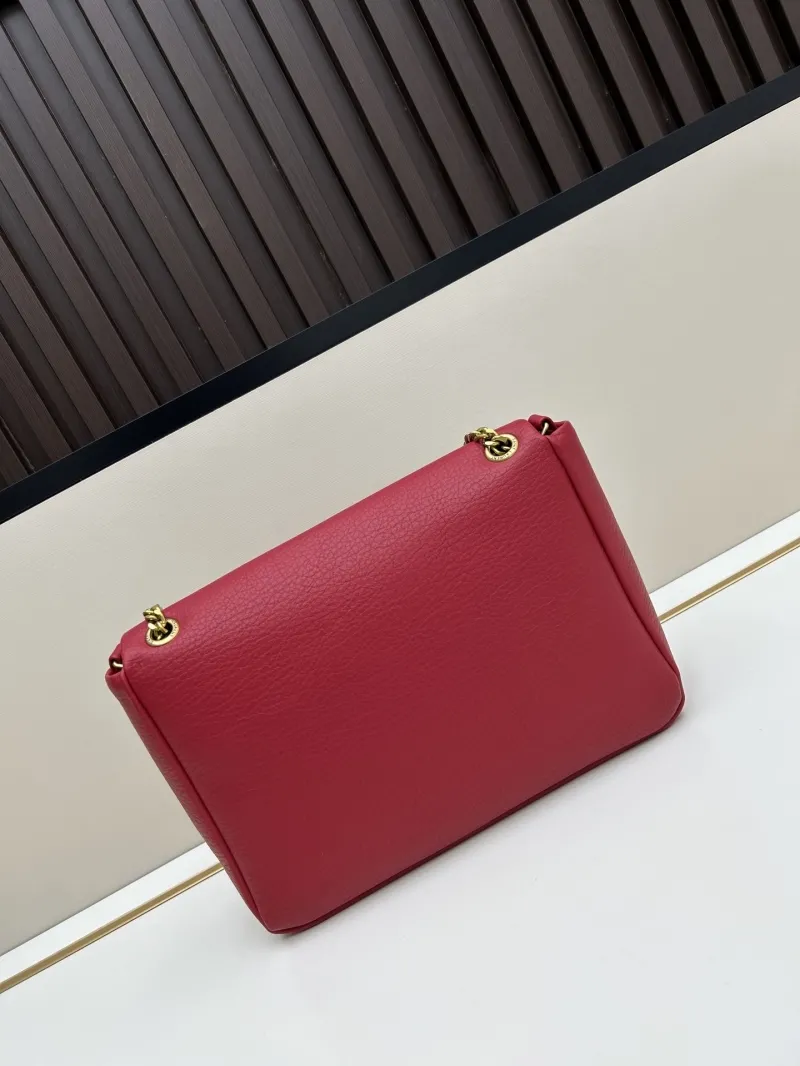 YSL Red Chain Shoulder Bag 6113 - Image 3