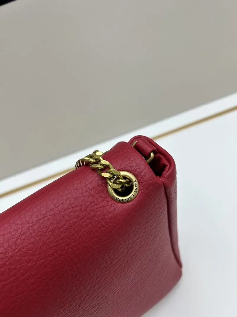 YSL Red Chain Shoulder Bag 6113 - Image 4
