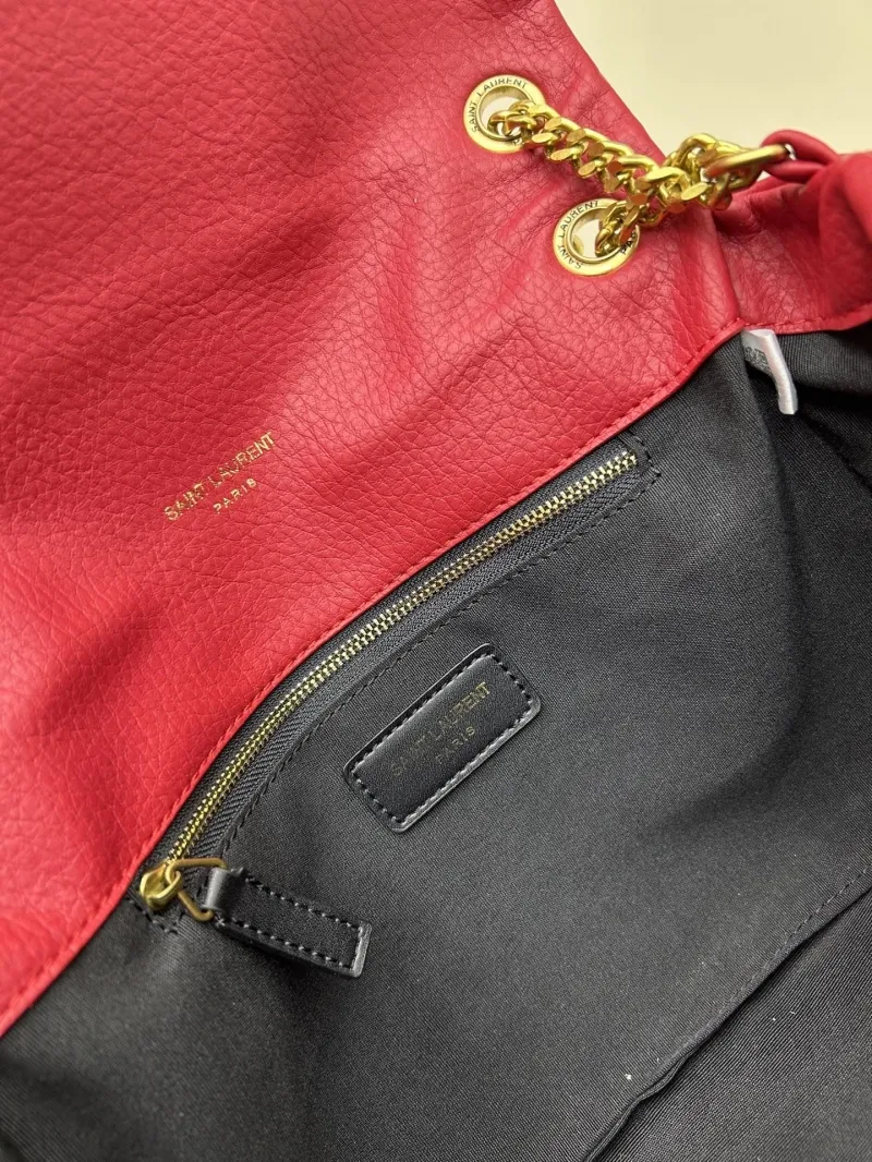 YSL Red Chain Shoulder Bag 6113 - Image 8