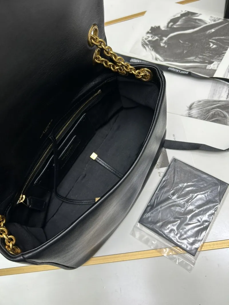 YSL Black Chain Shoulder Bag 763475 - Image 8