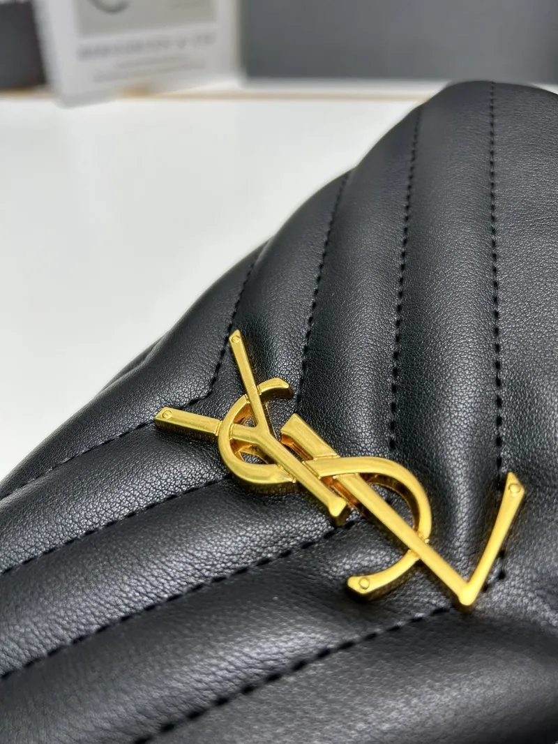 YSL Black Small Chain Shoulder Bag S8089 - Image 5