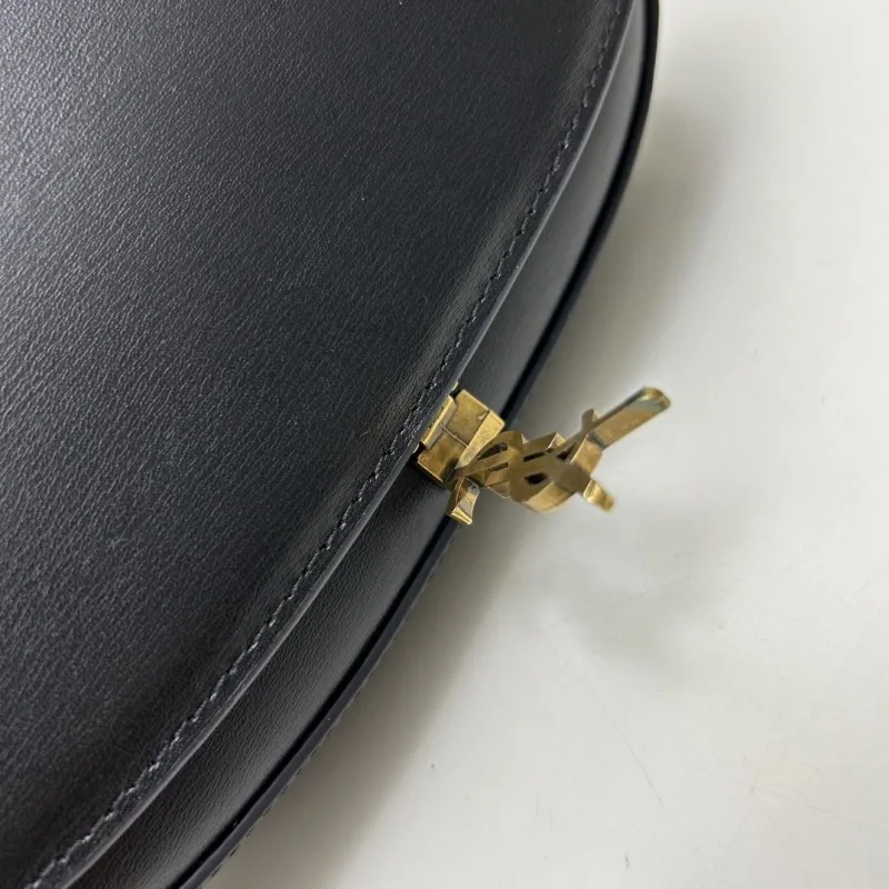YSL Black Top Handle Bag S8098 - Image 9
