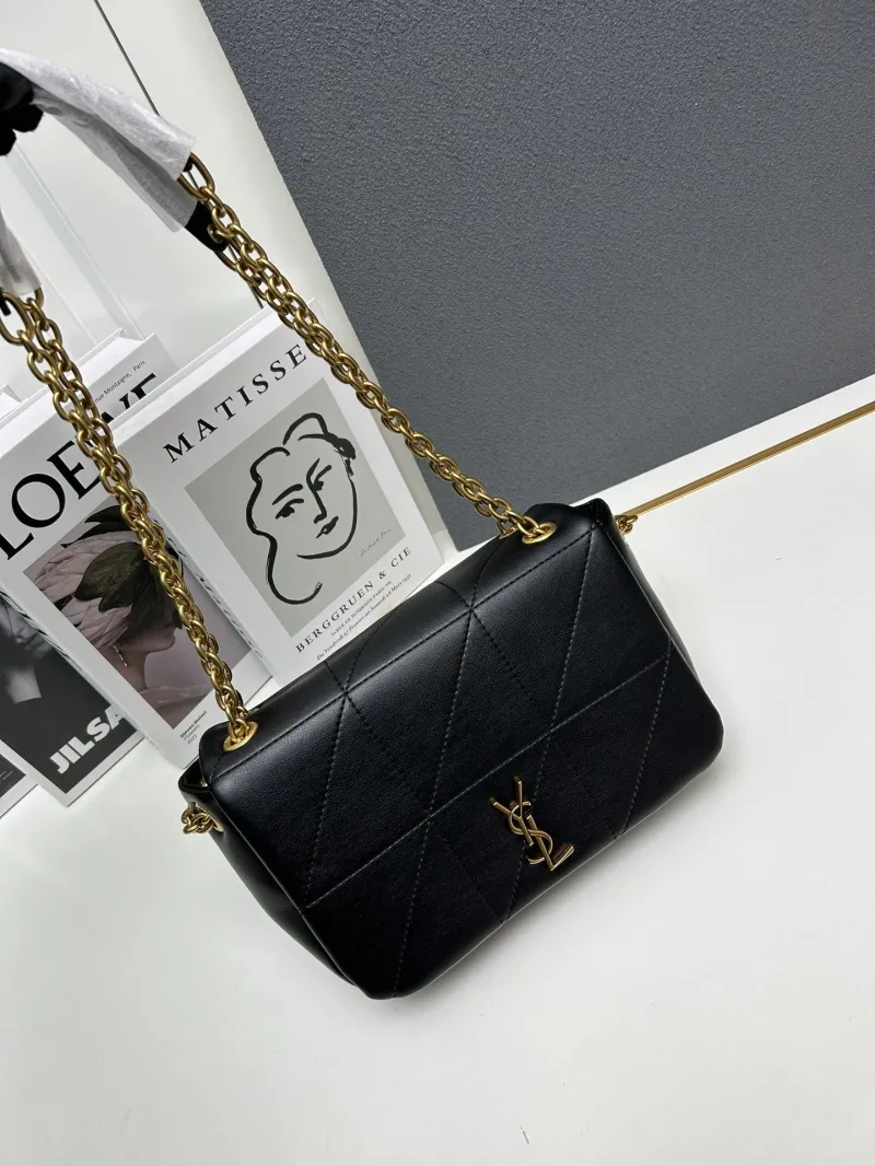 YSL Small Black Chain Shoulder Bag S07019 - Image 3