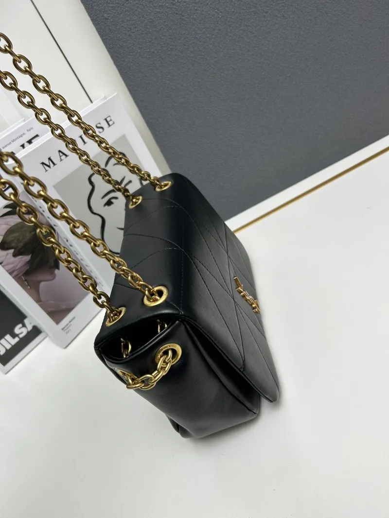 YSL Small Black Chain Shoulder Bag S07019 - Image 4