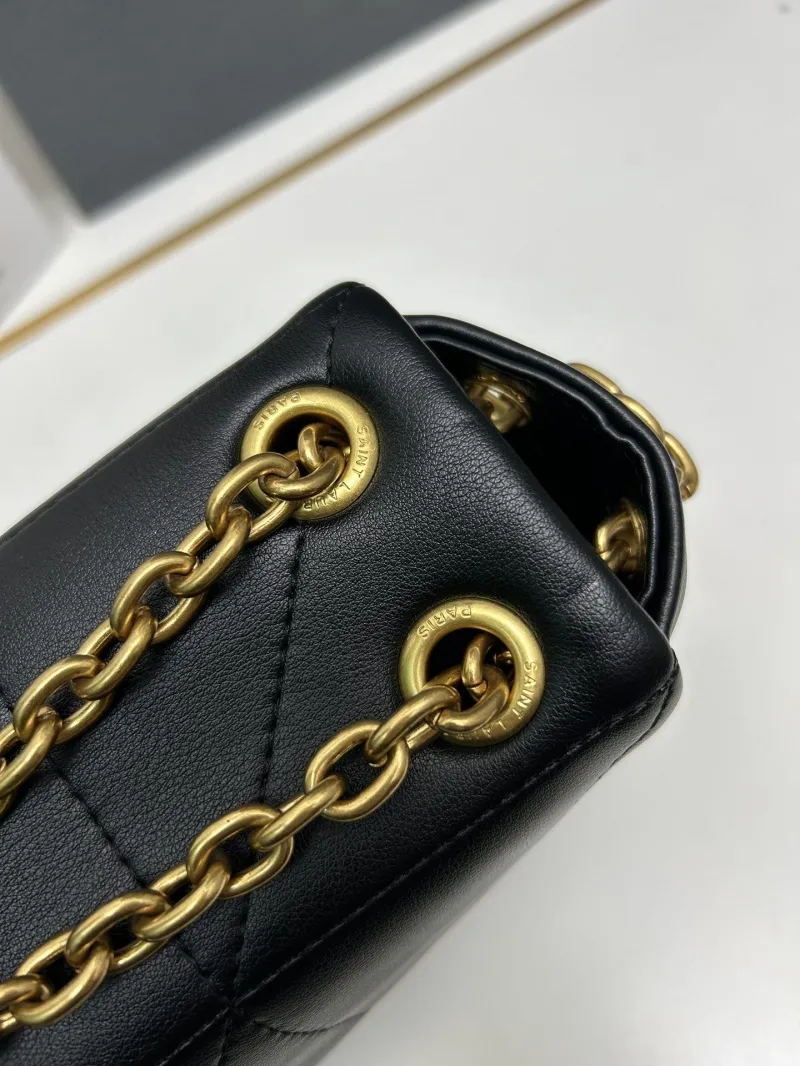 YSL Small Black Chain Shoulder Bag S07019 - Image 5