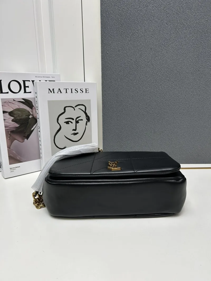 YSL Small Black Chain Shoulder Bag S07019 - Image 7