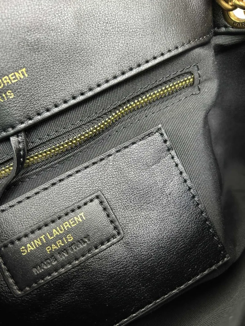 YSL Small Black Chain Shoulder Bag S07019 - Image 9