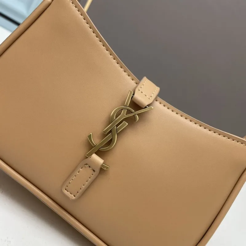 YSL Beige Hobo Bag 676 - Image 5