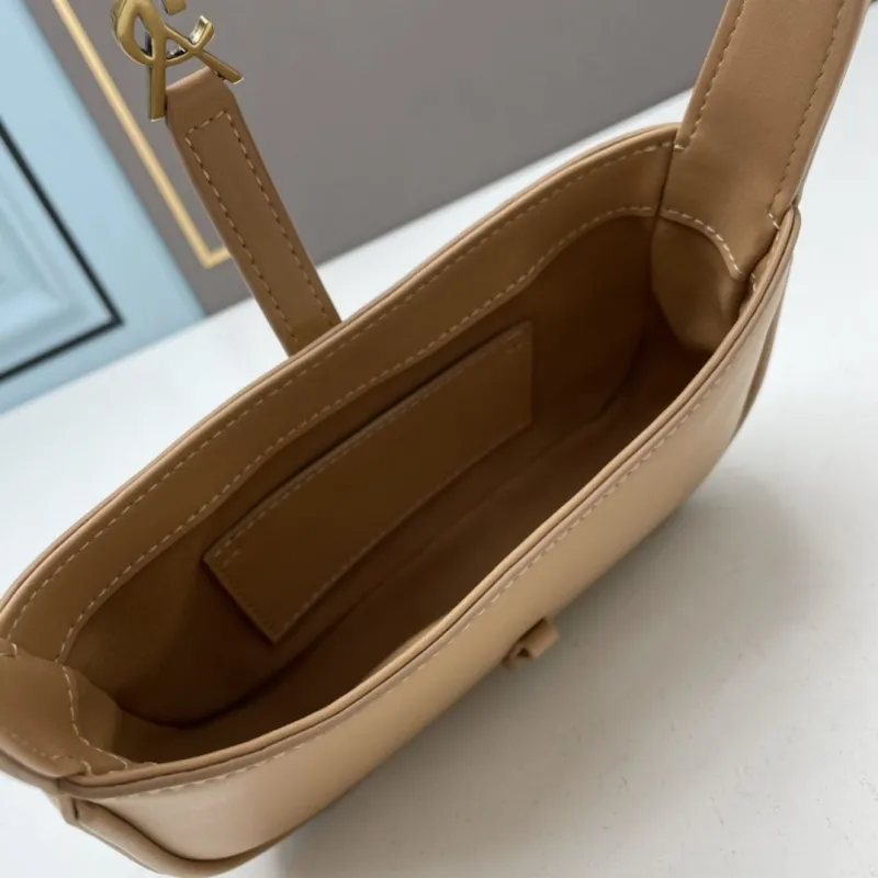 YSL Beige Hobo Bag 676 - Image 7