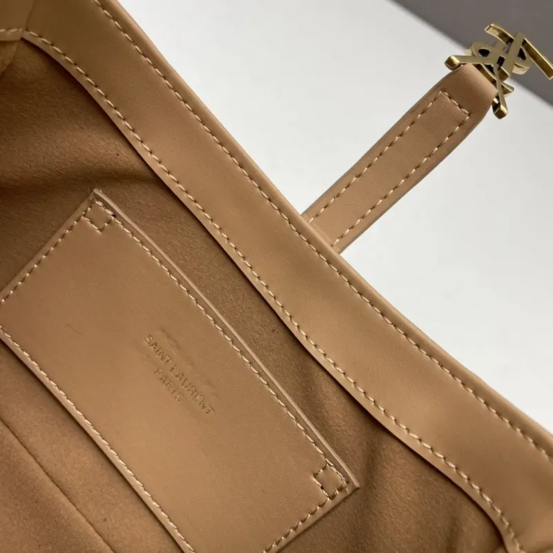 YSL Beige Hobo Bag 676 - Image 8