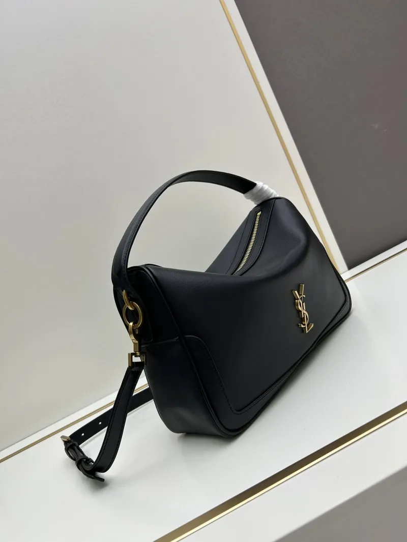 Alternative view of YSL Black Top Handle Bag 683