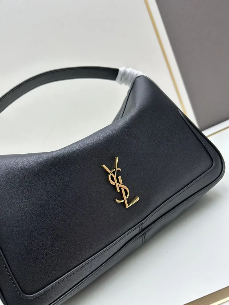YSL Black Top Handle Bag 683 - Image 4