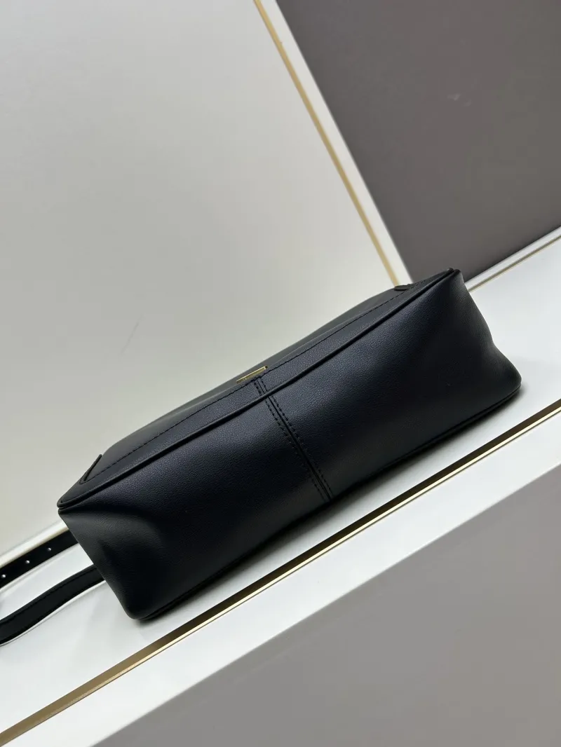 YSL Black Top Handle Bag 683 - Image 6