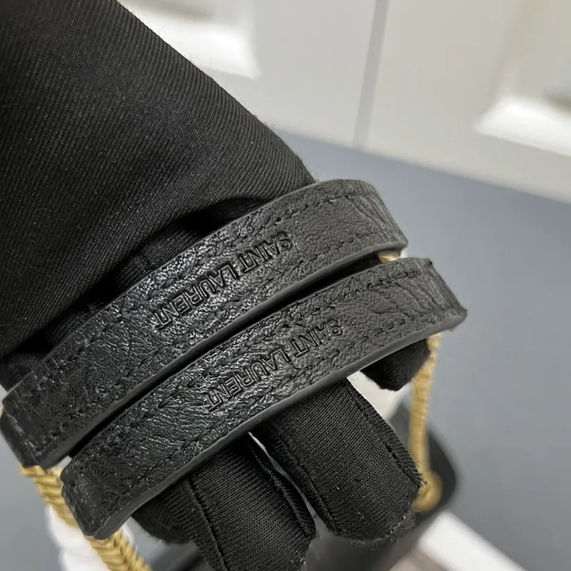 YSL Black Mini Chain Shoulder Bag S01002 - Image 6