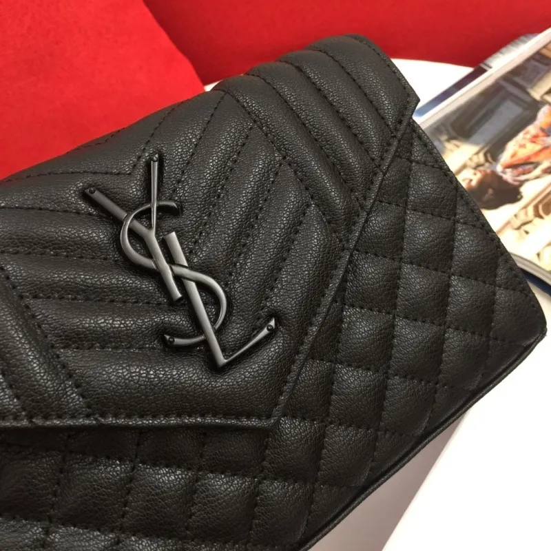 Saint Laurent Black Chain Shoulder Bag - Image 4