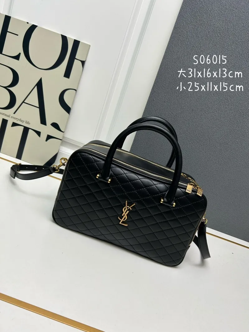YSL Black Top Handle Bag S06015